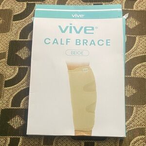 Vive Calf Brace – One Size – Beige – New